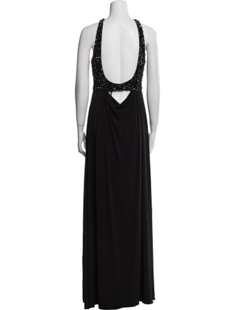 Versace Silk Long Dress