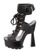 Versace Leather Gladiator Sandals