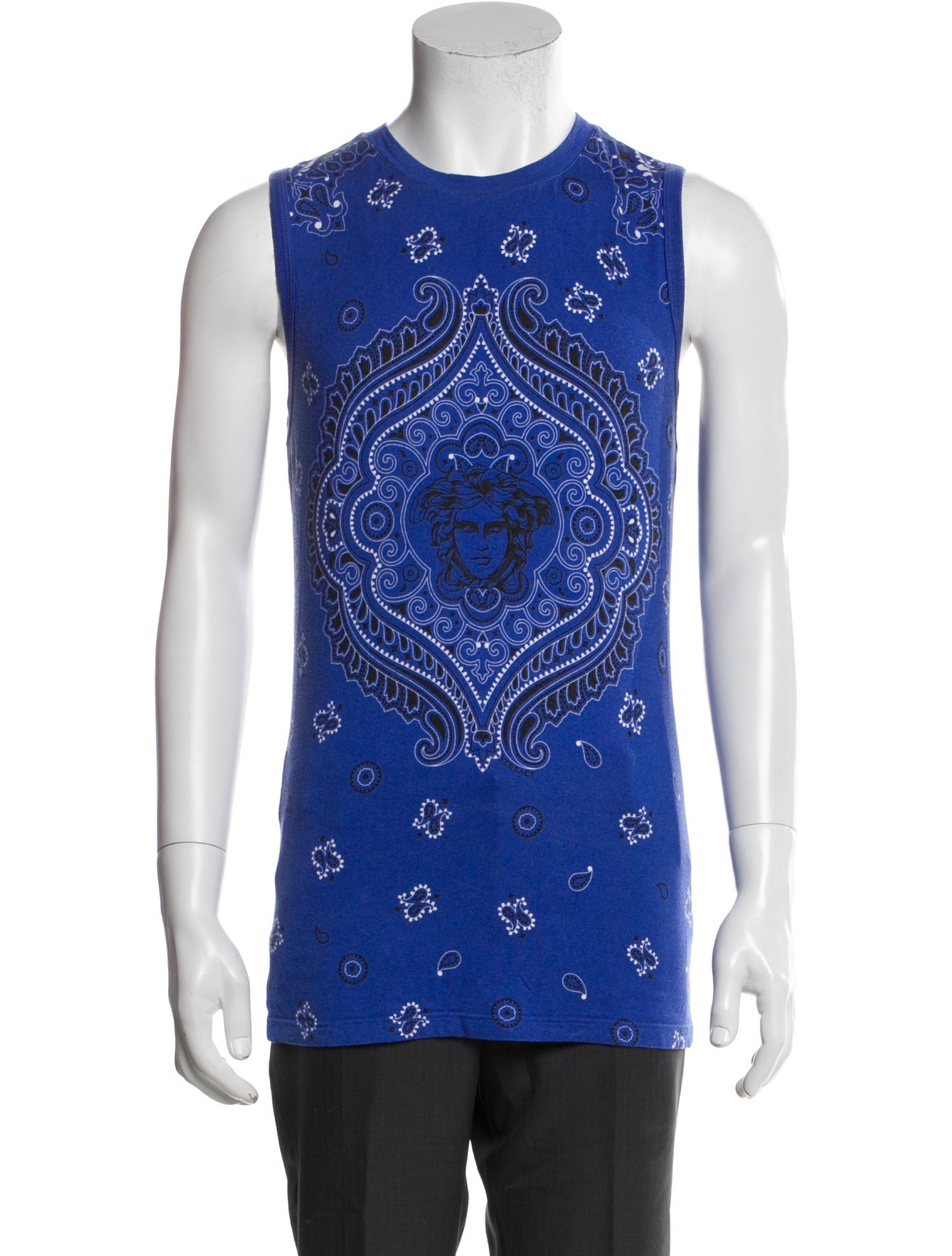 Versace Underwear Medusa Insignia Crew Neck T-Shirt