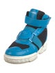 Versace Leather Colorblock Pattern Sneakers