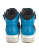 Versace Leather Colorblock Pattern Sneakers