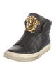 Versace Medusa Insignia Leather Sneakers