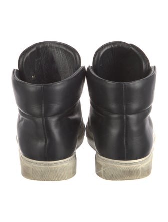 Versace Medusa Insignia Leather Sneakers