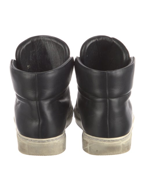 Versace Medusa Insignia Leather Sneakers