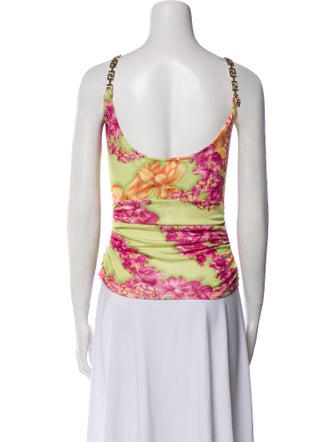 Versace Silk Printed Top