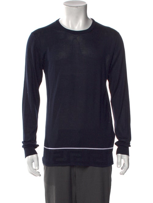 Versace Silk Crew Neck T-Shirt