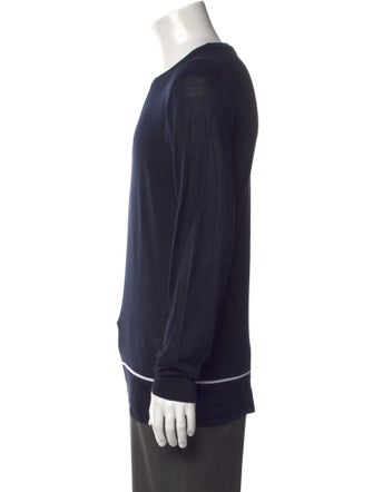 Versace Silk Crew Neck T-Shirt