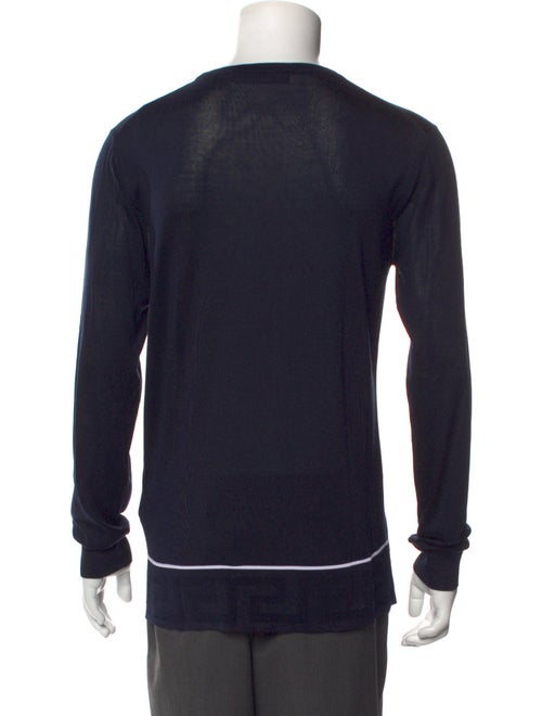 Versace Silk Crew Neck T-Shirt