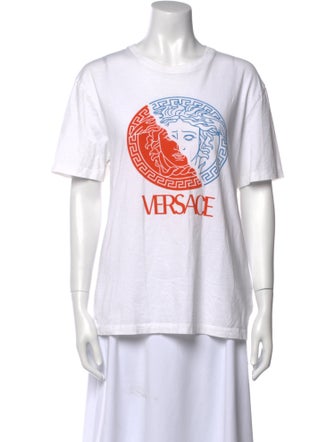 Versace Medusa Insignia Crew Neck T-Shirt