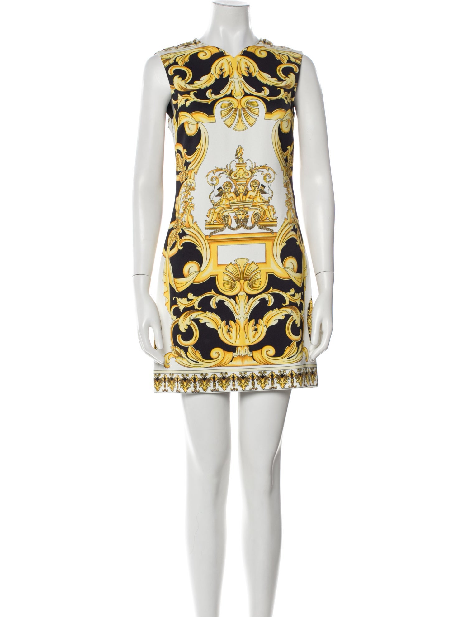 Versace Printed Mini Dress