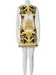 Versace Printed Mini Dress