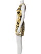 Versace Printed Mini Dress
