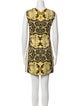Versace Printed Mini Dress