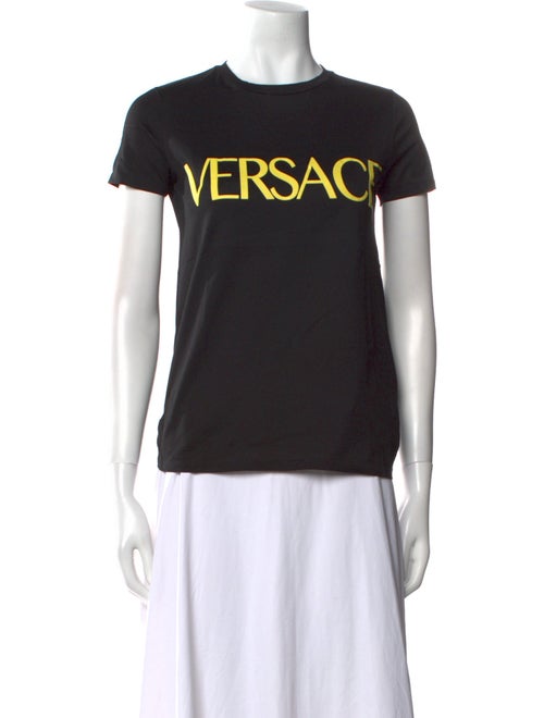 Versace Graphic Print Crew Neck T-Shirt