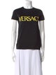 Versace Graphic Print Crew Neck T-Shirt