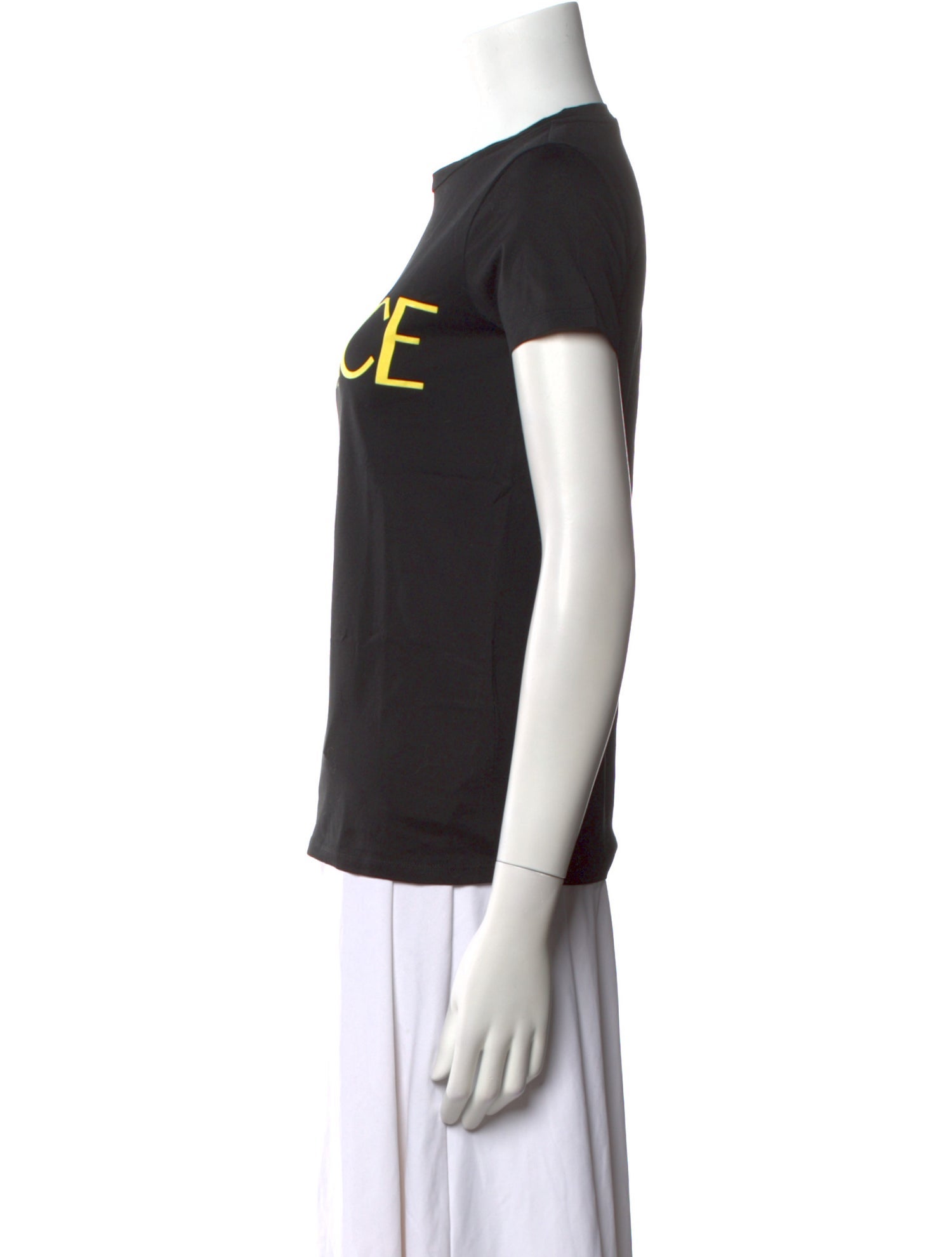 Versace Graphic Print Crew Neck T-Shirt