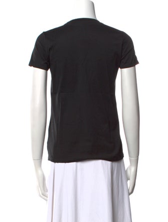 Versace Graphic Print Crew Neck T-Shirt