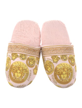 Versace Barocco Print Printed Mules