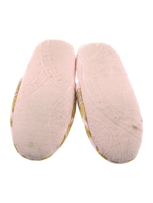 Versace Barocco Print Printed Mules