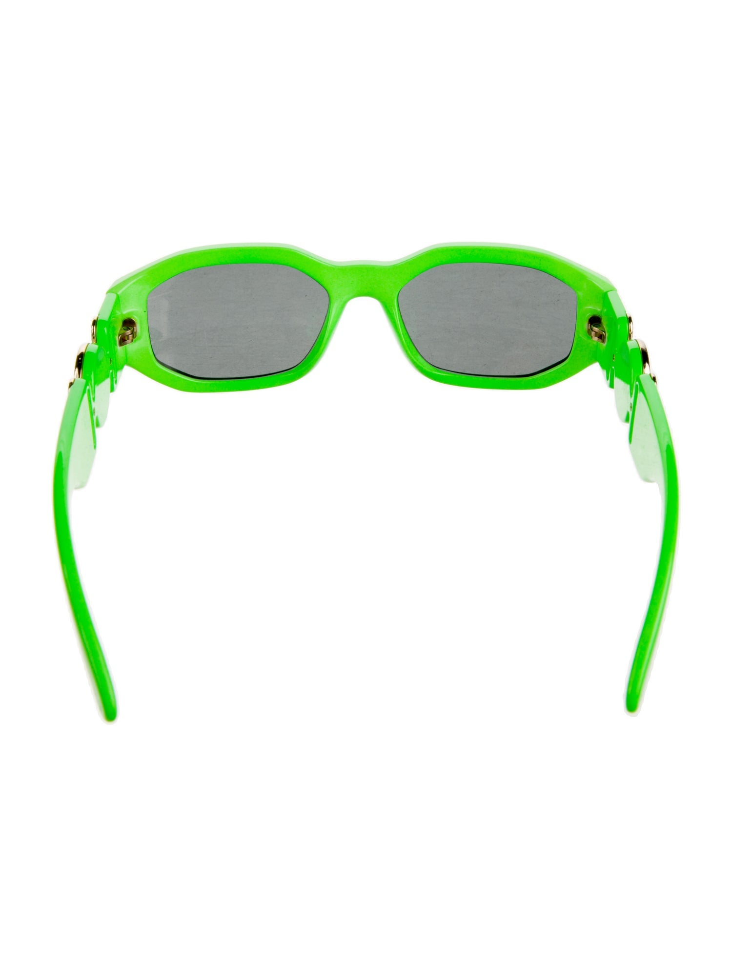 Versace Oversize Mirrored Sunglasses