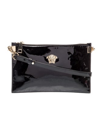 Versace Patent Leather Crossbody Bag