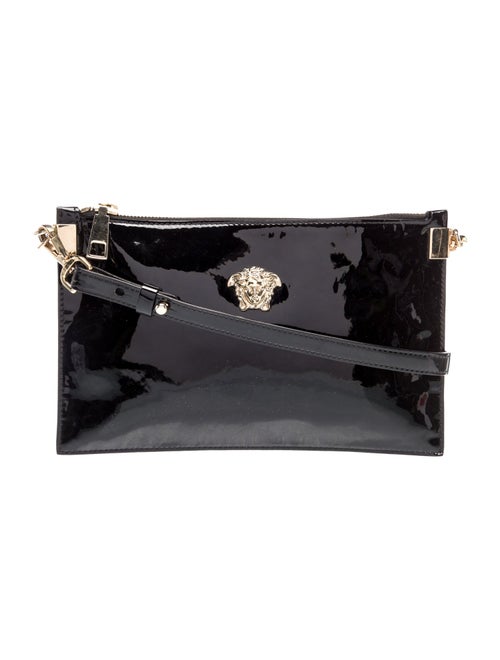 Versace Patent Leather Crossbody Bag
