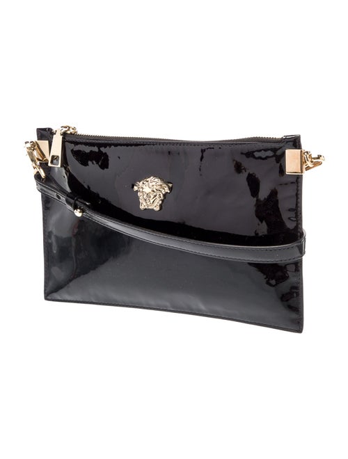 Versace Patent Leather Crossbody Bag