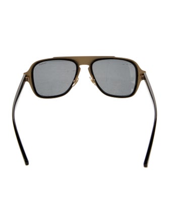 Versace Square Tinted Sunglasses