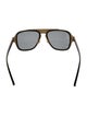 Versace Square Tinted Sunglasses