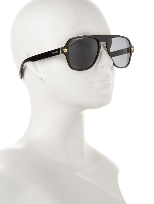 Versace Square Tinted Sunglasses