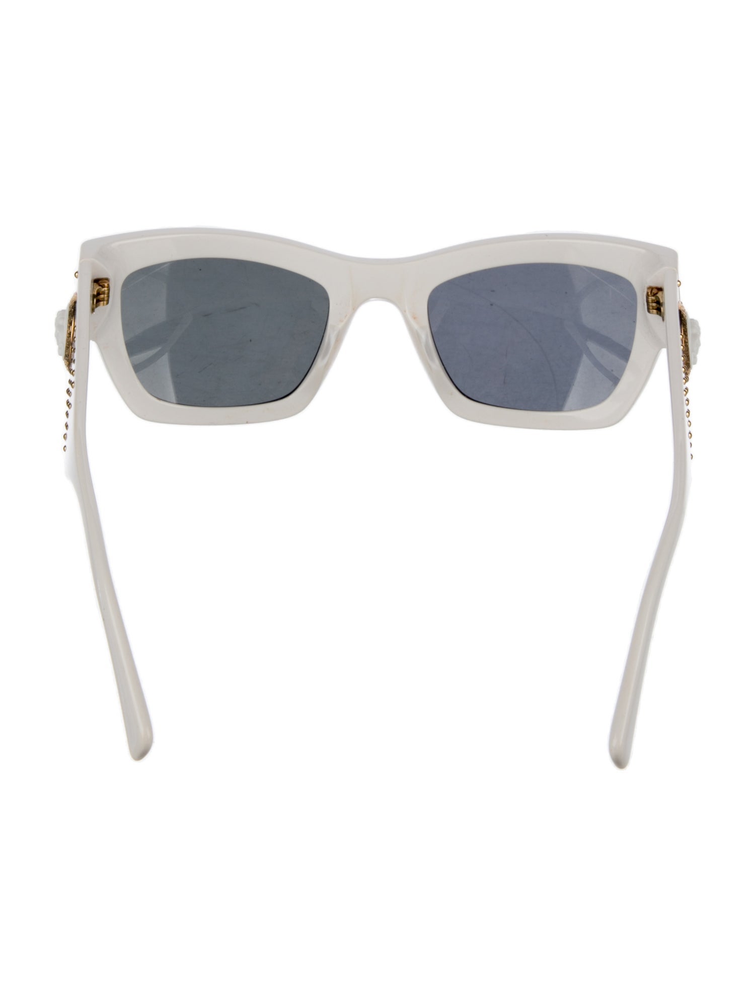 Versace Medusa Insignia Wayfarer Sunglasses