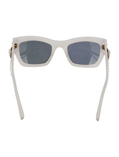 Versace Medusa Insignia Wayfarer Sunglasses
