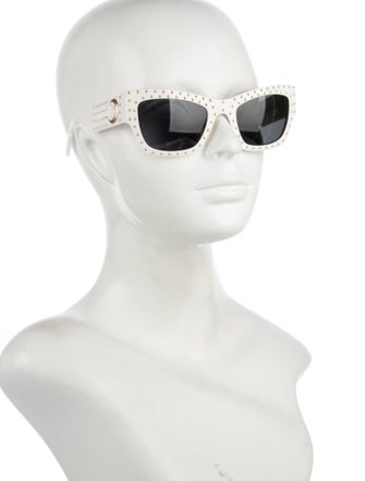 Versace Medusa Insignia Wayfarer Sunglasses