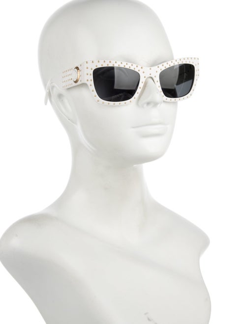 Versace Medusa Insignia Wayfarer Sunglasses