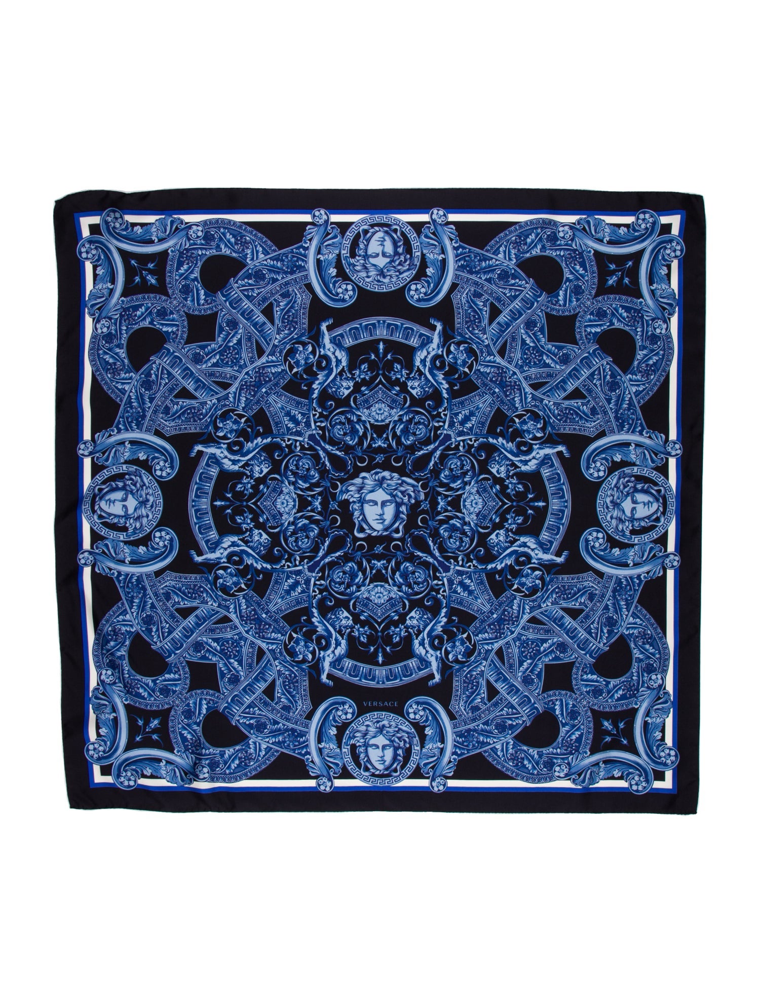 Versace Silk Printed Scarf