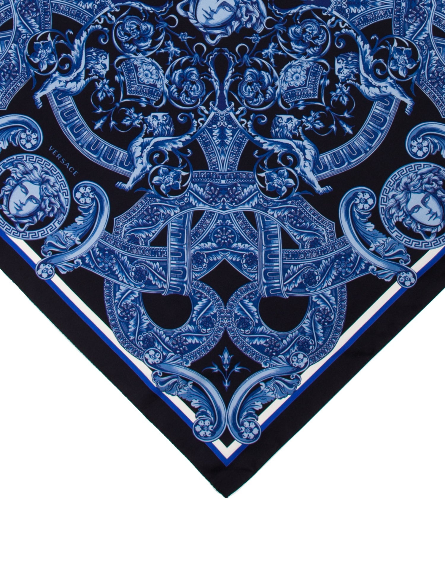 Versace Silk Printed Scarf