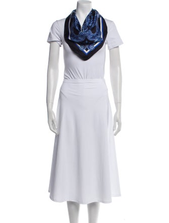 Versace Silk Printed Scarf