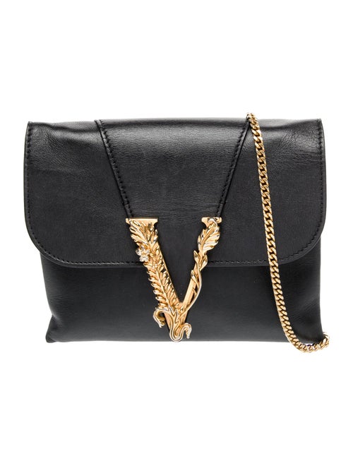 Versace Leather Evening Bag