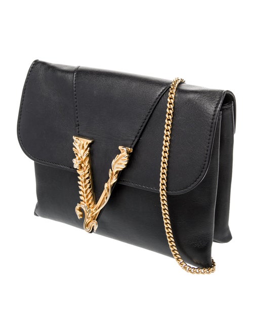 Versace Leather Evening Bag