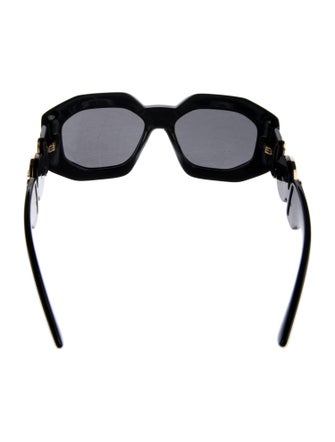 Versace Medusa Insignia Oversize Sunglasses