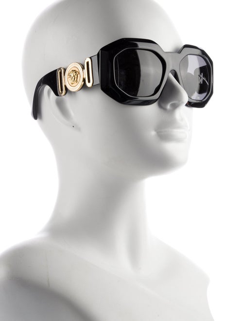 Versace Medusa Insignia Oversize Sunglasses