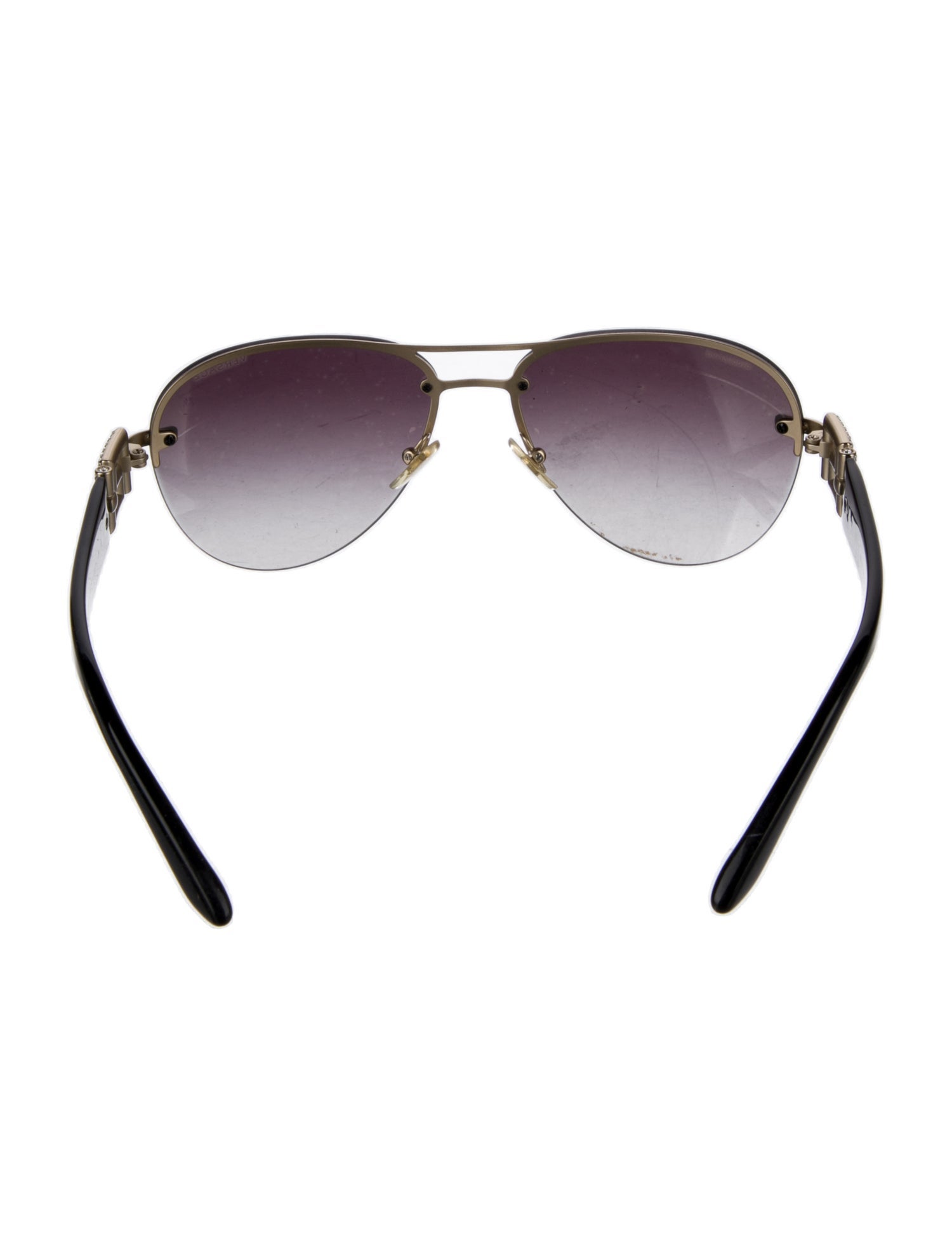 Versace Medusa Insignia Aviator Sunglasses