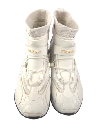 Versace Leather Sneakers