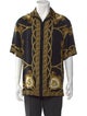 Versace Medusa Insignia Silk Shirt