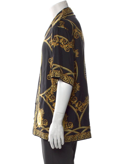 Versace Medusa Insignia Silk Shirt