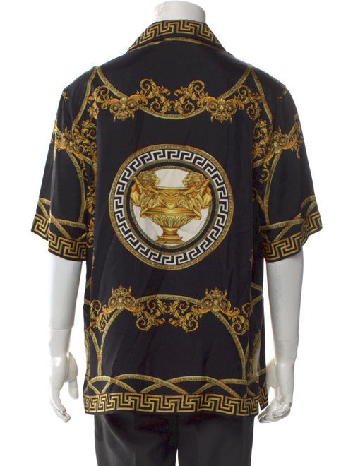 Versace Medusa Insignia Silk Shirt