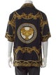 Versace Medusa Insignia Silk Shirt