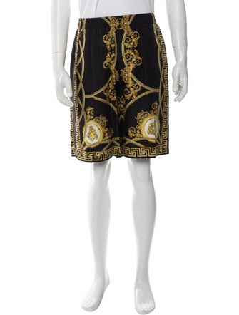 Versace Grecca Pattern Shorts