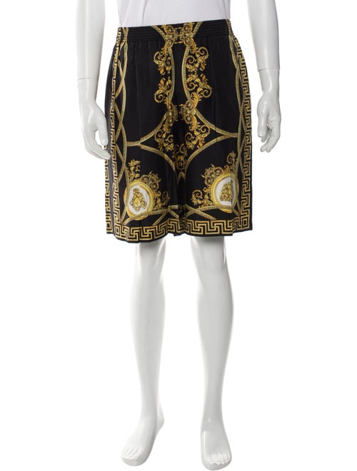 Versace Grecca Pattern Shorts