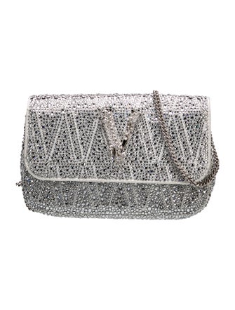 Versace Crystal Evening Bag